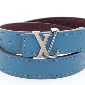Louis Vuitton LV EUC blue bracelet